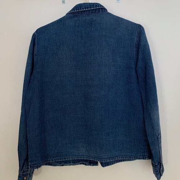 Denim shirt-jacket size S - Picture 2 of 6